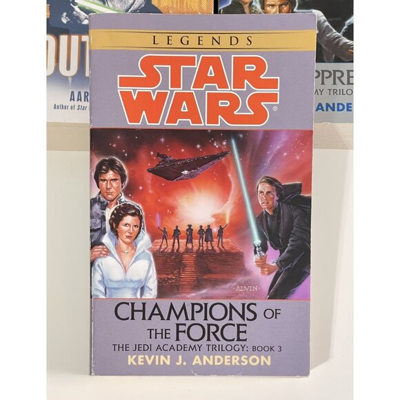 Star Wars Paperbacks~ Dark Apprentice/Champions of the Force/Fate of the Jedi - Picture 4 of 7